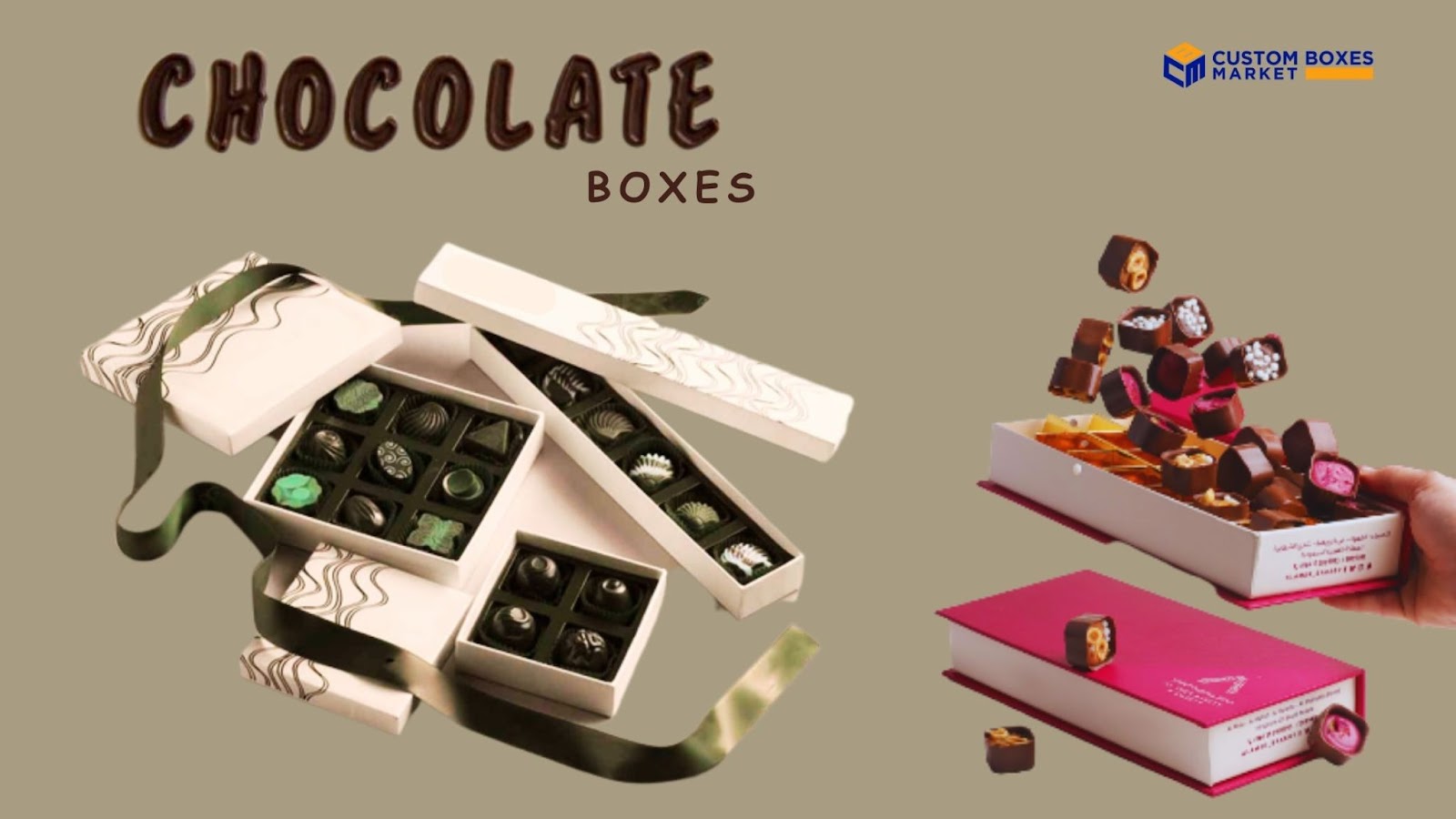 custom chocolate boxes wholesale